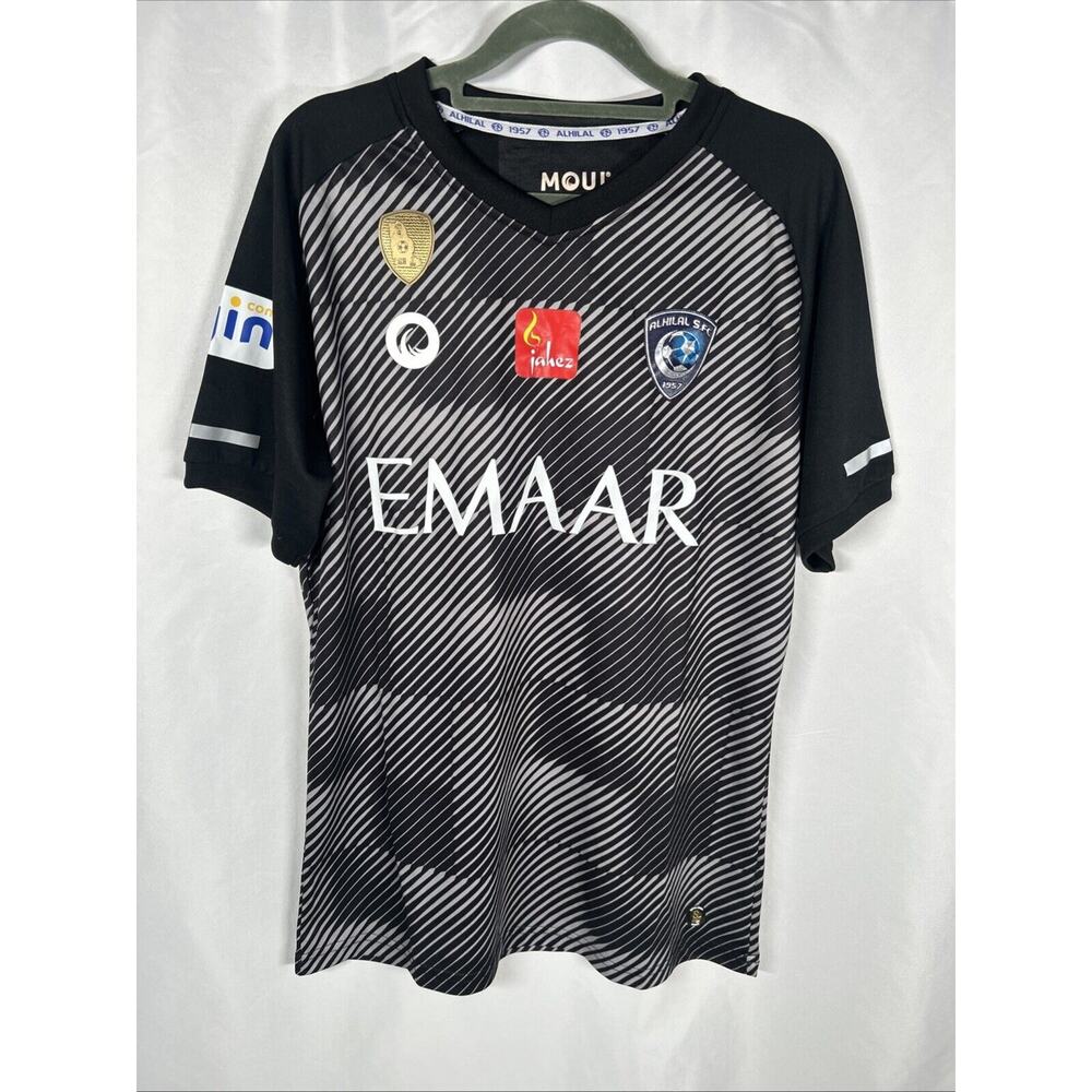 Authentic 2019-20 Al Hilal GK S/S Shirt Mouj Medium